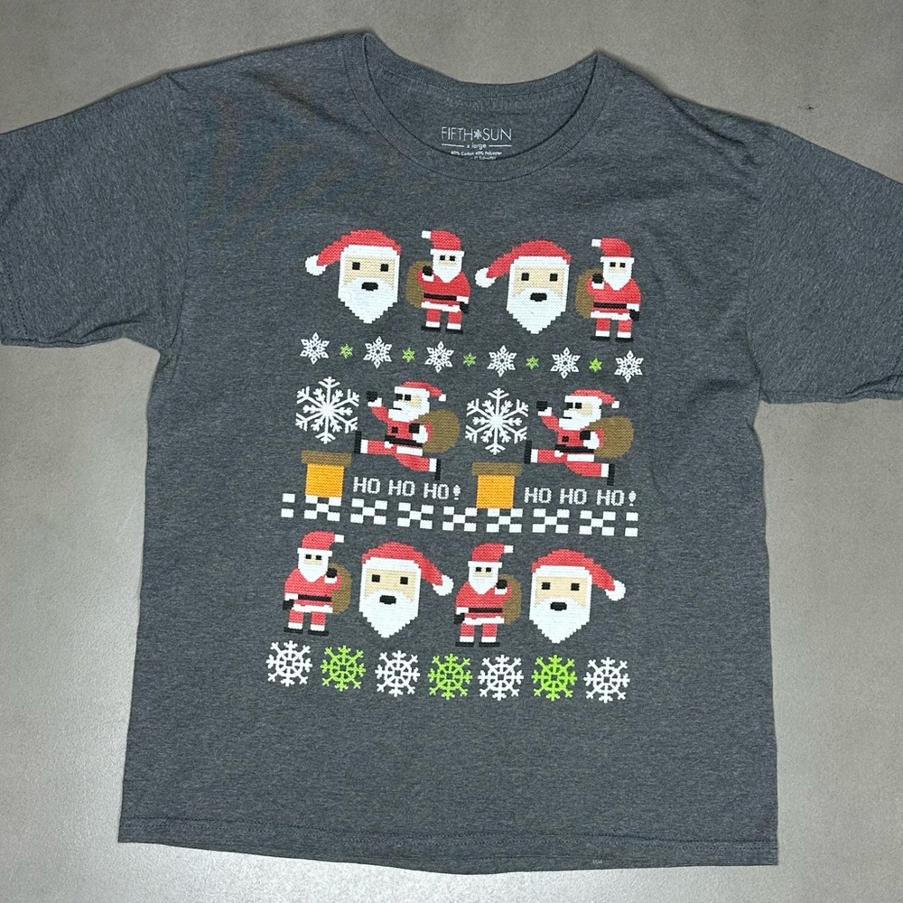 Fifth Sun Ugly Christmas Sweater T-Shirt XL